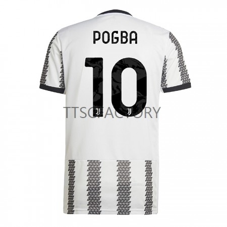 Billiga Fotbollströjor Juventus Pogba 10 Hemma tröja 2022/23 Kortärmad